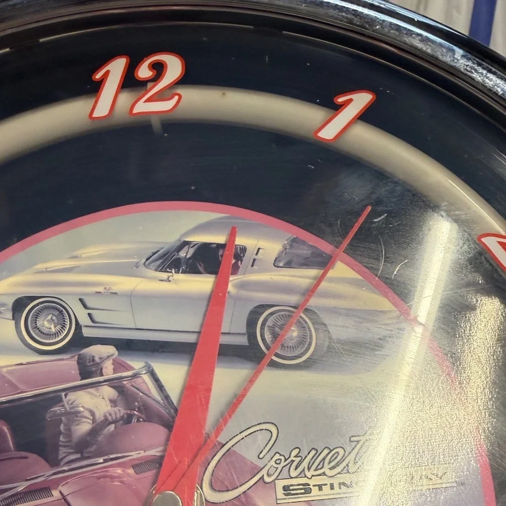 Corvette visible scratches